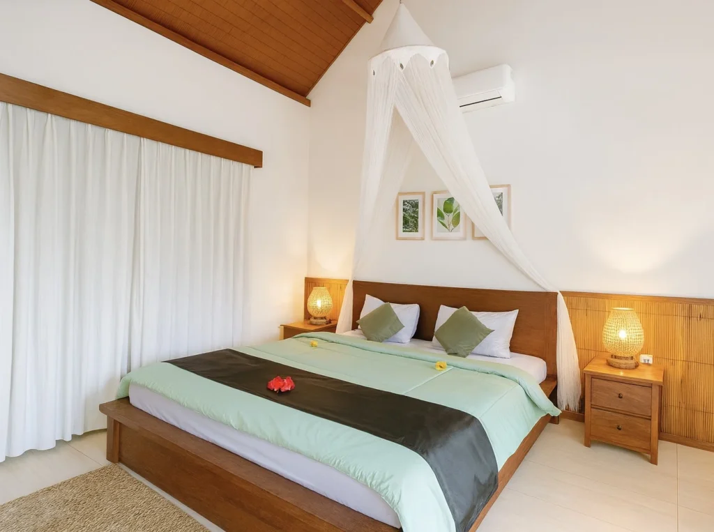 Bedroom View Jungle Hideaway Villas