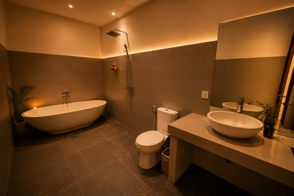 Maya Gorgeous Manor - Bathroom area