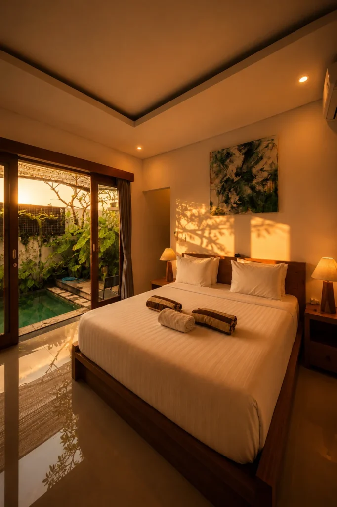 Maya Gorgeous Manor - Bedroom Pool View