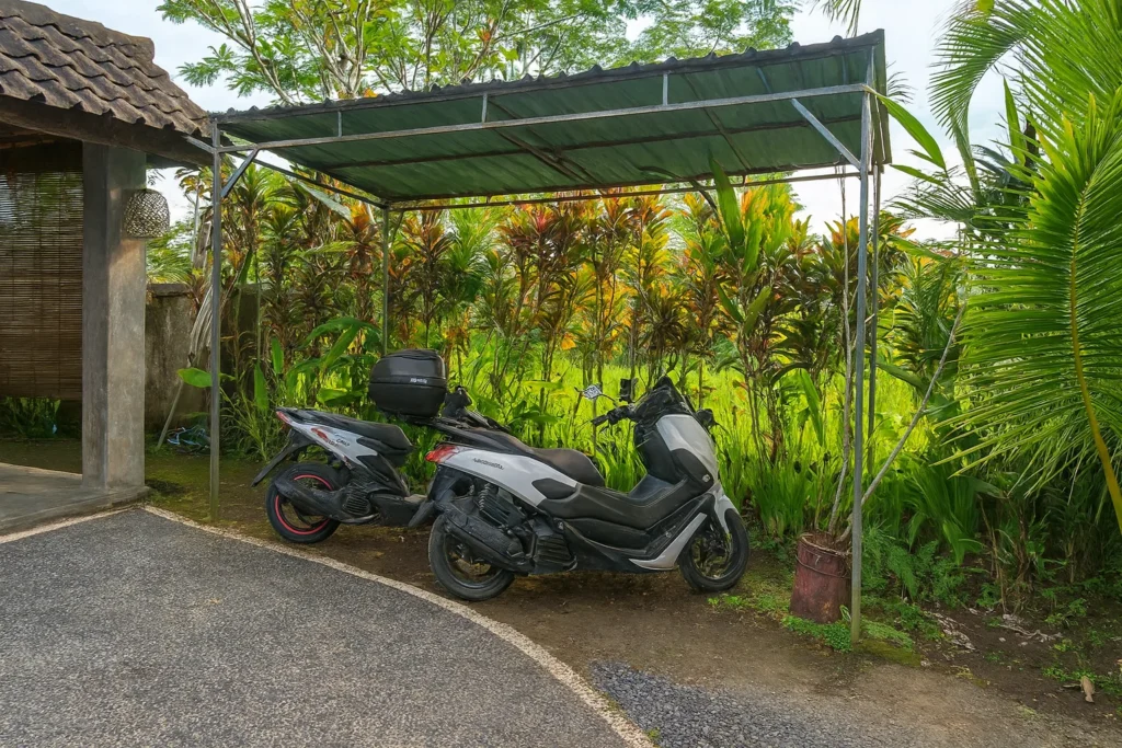 Parking - Jungle Hideaway Villas